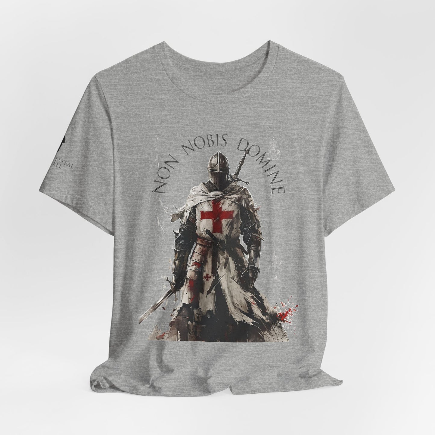 Templar Knight T-Shirt — 'Non Nobis Domine'