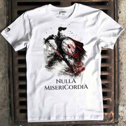 Gladiator — “Nulla Misericordia” Mercy is earned. Resolve is chosen.
