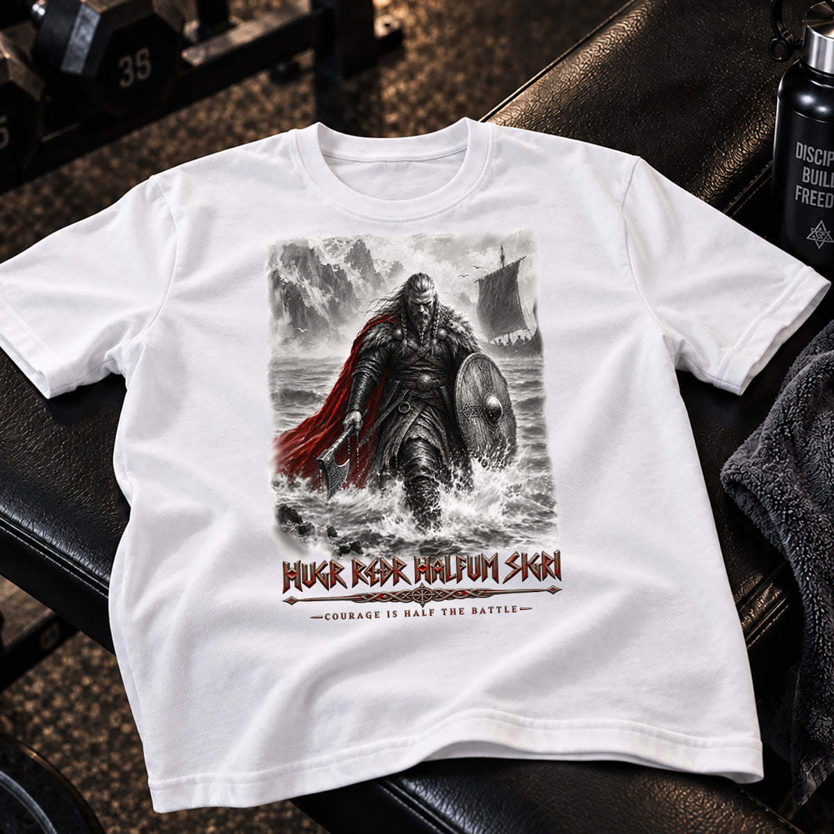 Hugr Ræðr Hálfum Sigri” - Courage Is Half the Battle