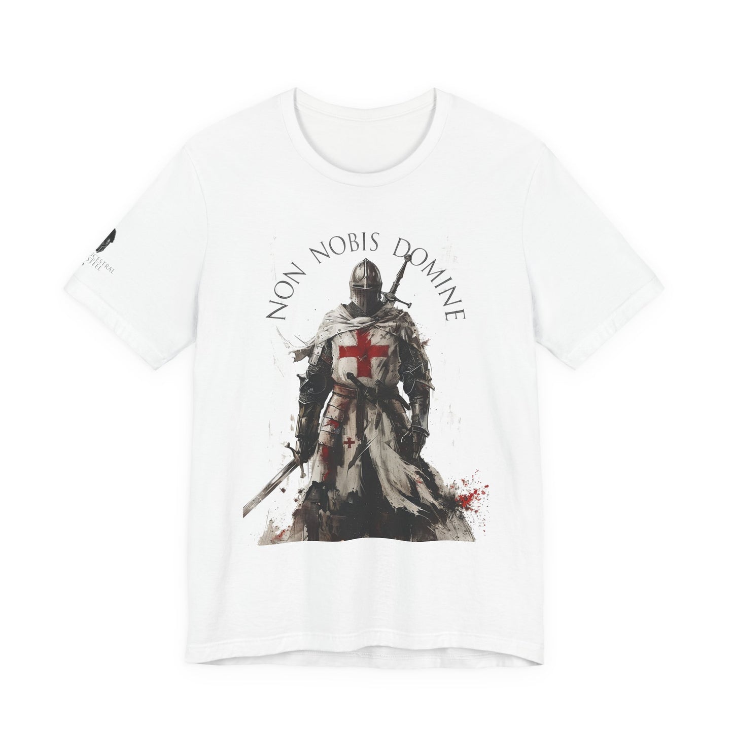 Templar Knight T-Shirt — 'Non Nobis Domine'