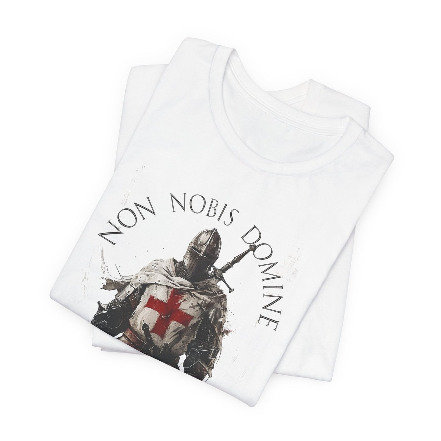 Templar Knight T-Shirt — 'Non Nobis Domine'