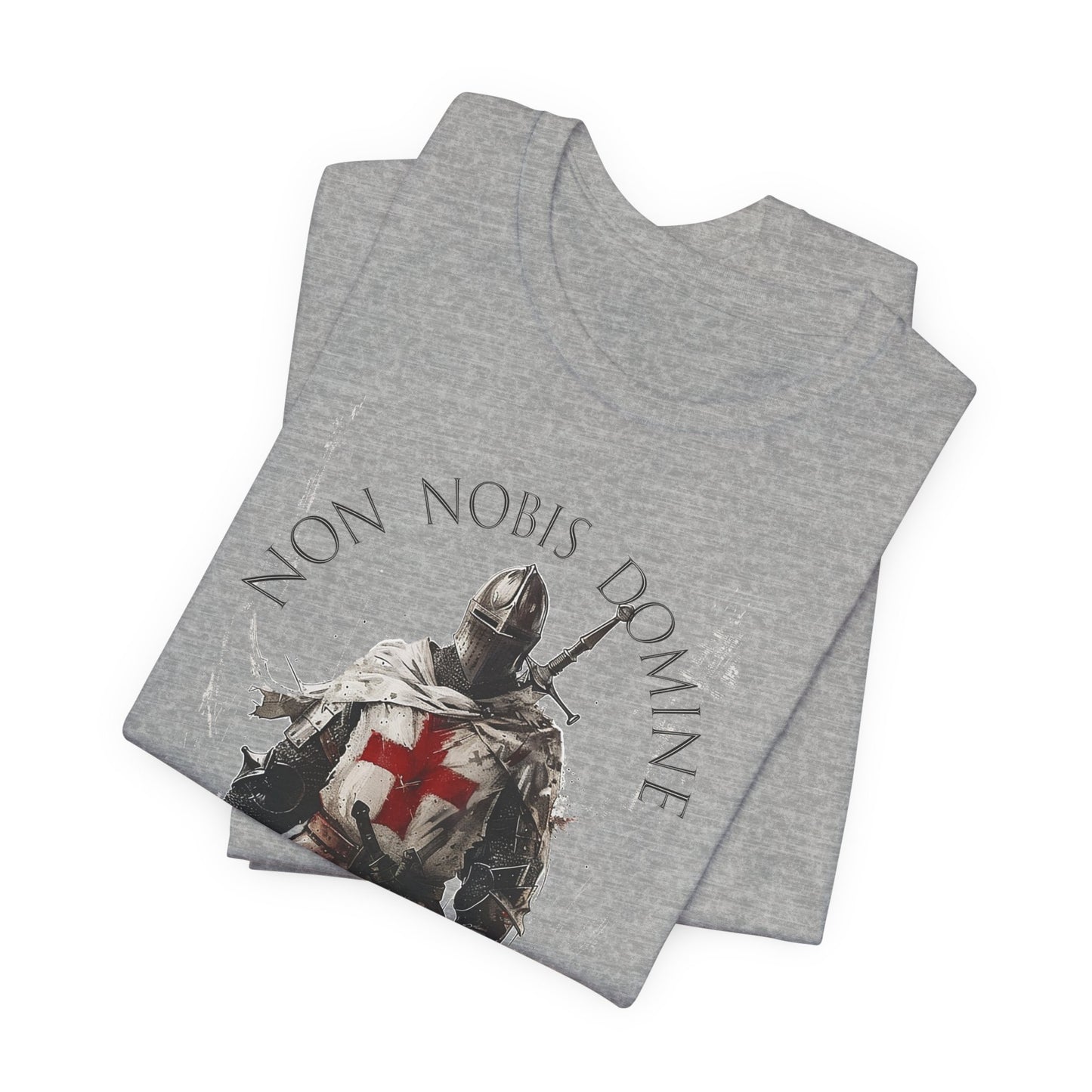 Templar Knight T-Shirt — 'Non Nobis Domine'