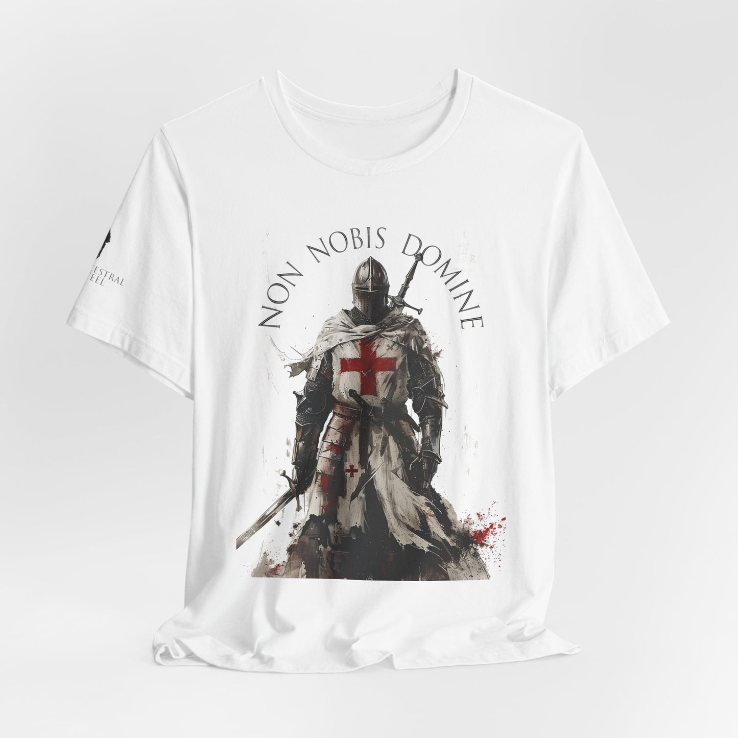 Templar Knight T-Shirt — 'Non Nobis Domine'