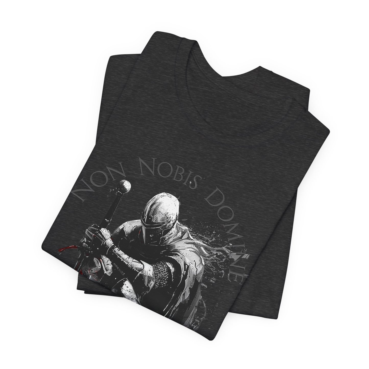 Knight Kneeling "Non Nobis Domine"