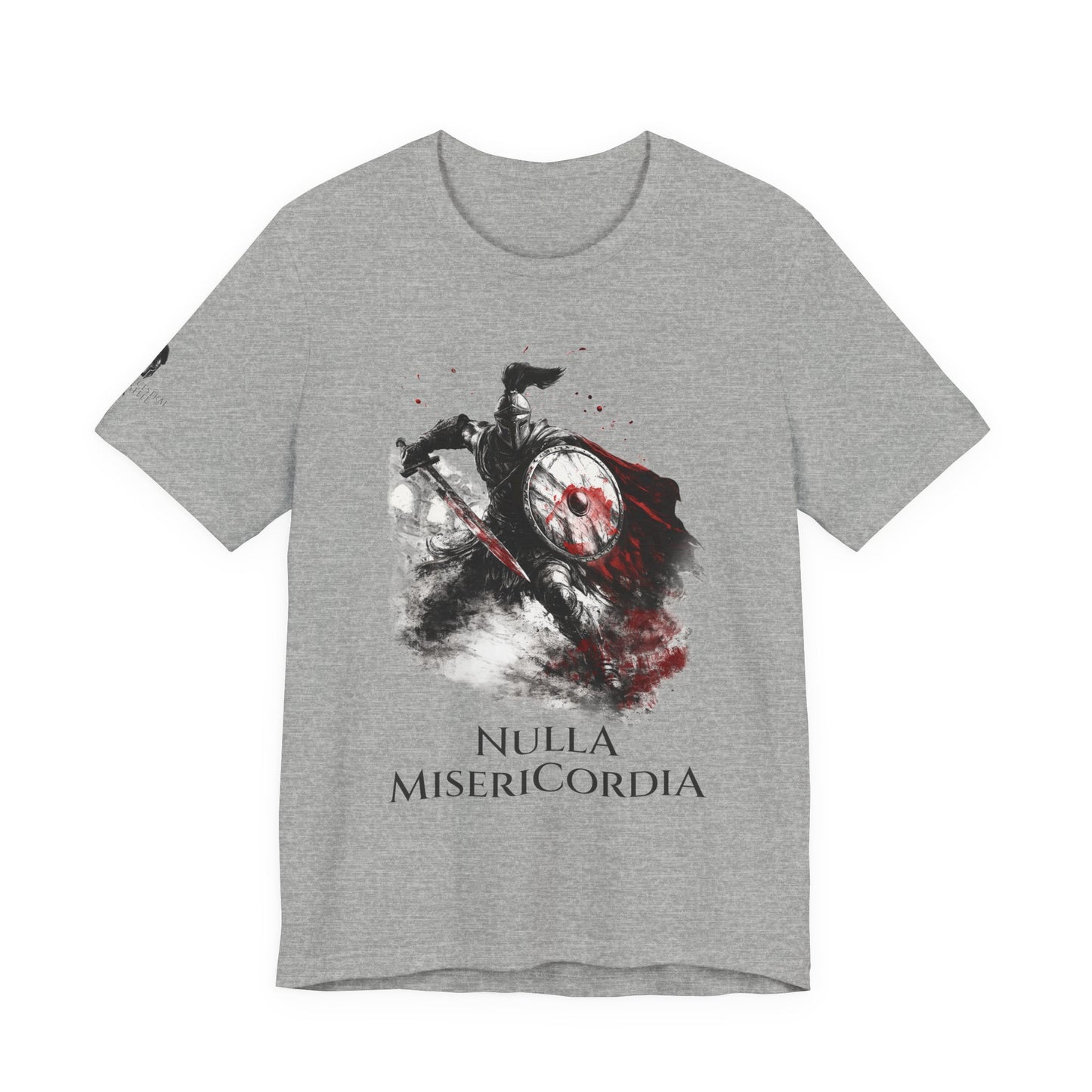 Gladiator — “Nulla Misericordia”    Mercy is earned. Resolve is chosen.
