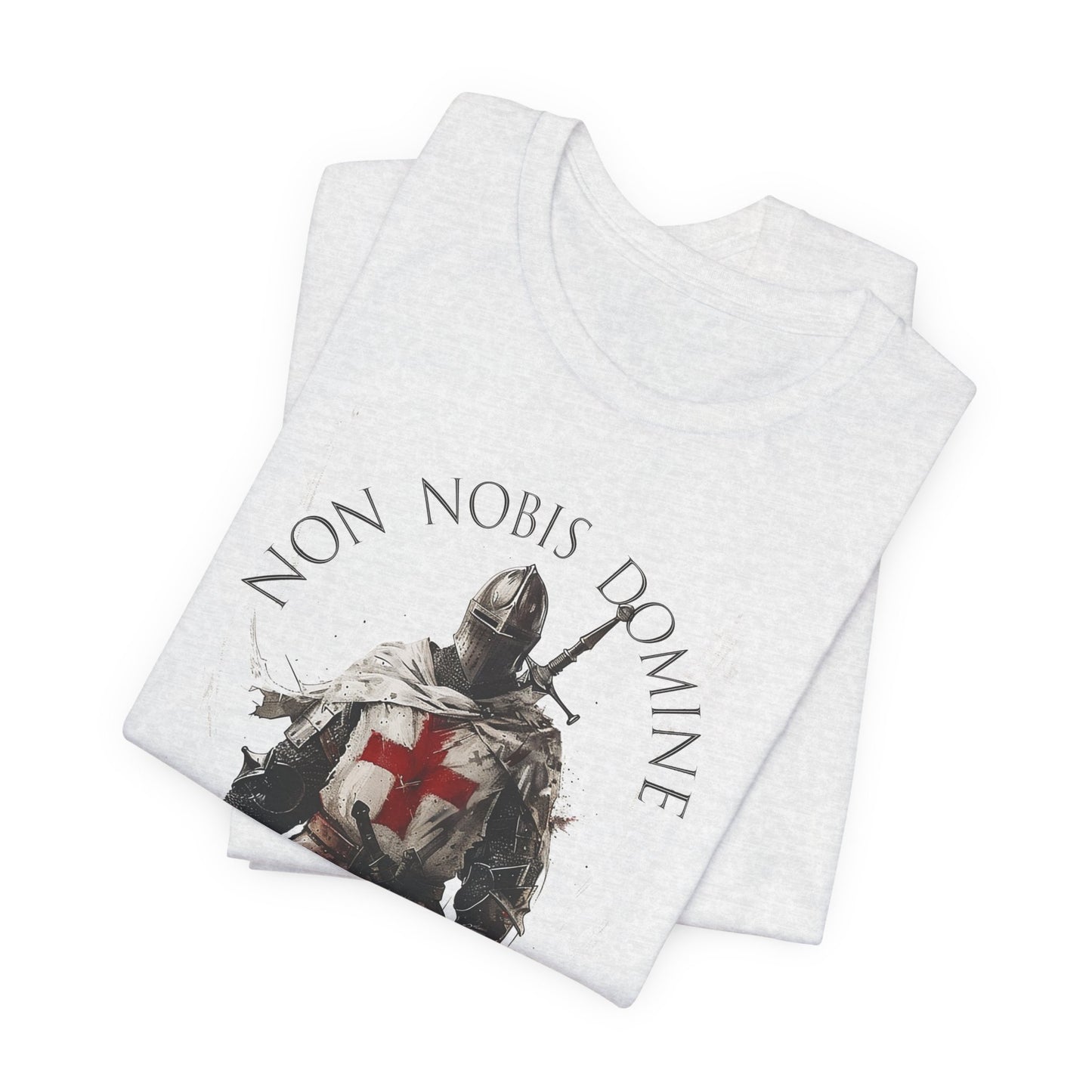 Templar Knight T-Shirt — 'Non Nobis Domine'
