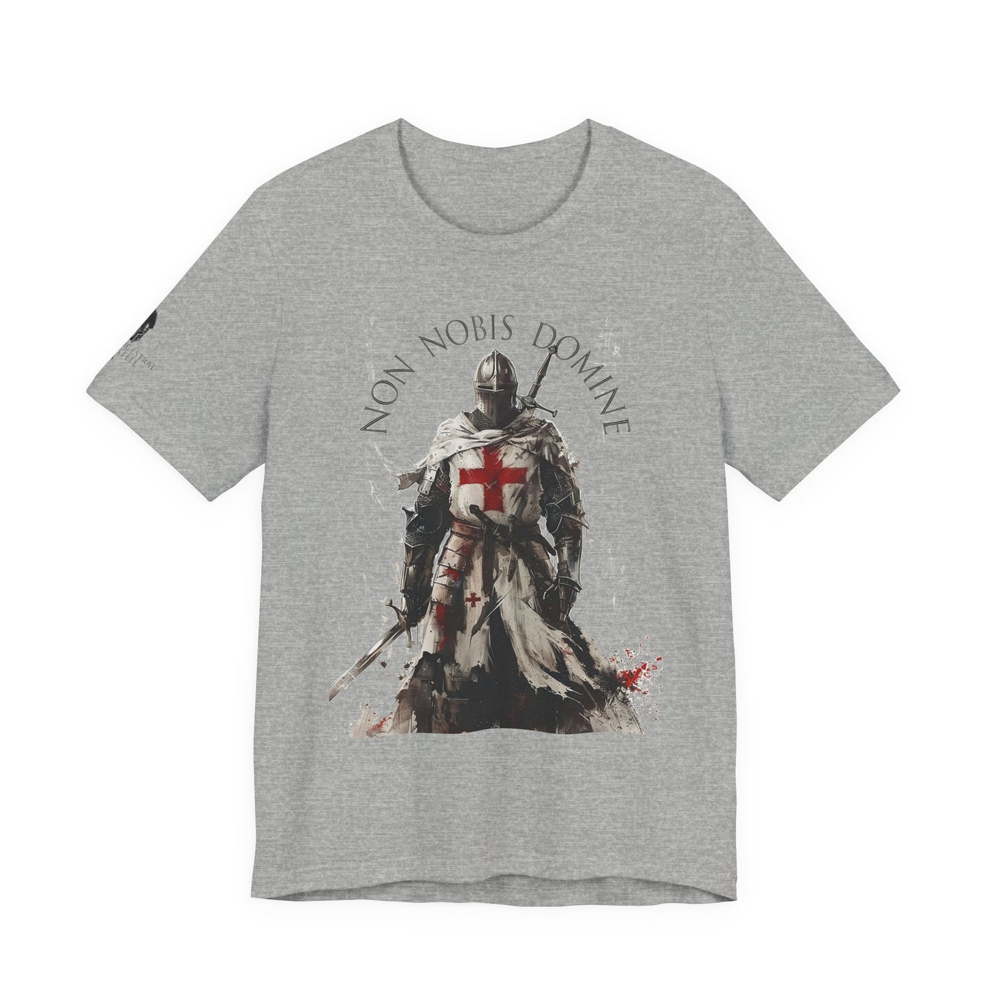 Templar Knight T-Shirt — 'Non Nobis Domine'