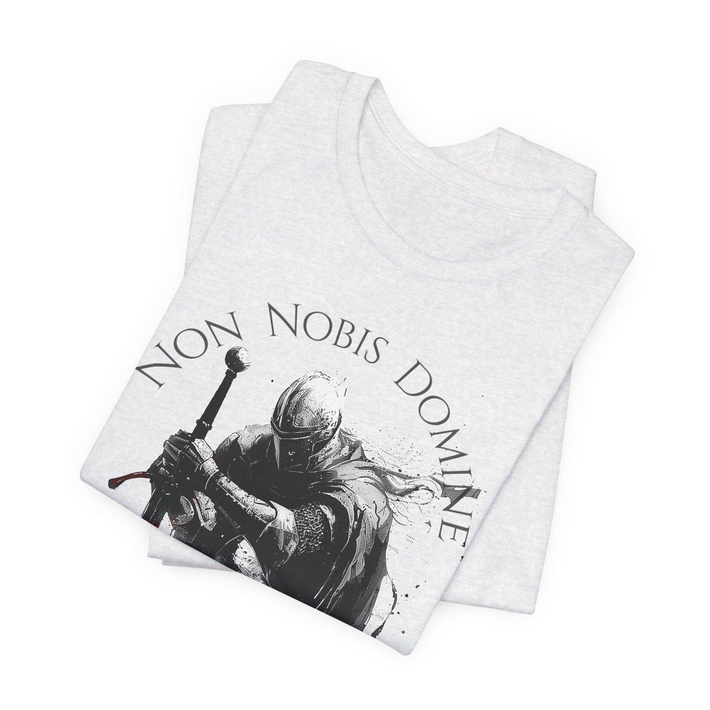 Knight Kneeling "Non Nobis Domine"